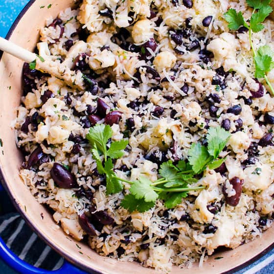 Brown Rice And Black Beans
 Black Beans and Brown Rice with Cauliflower iFOODreal