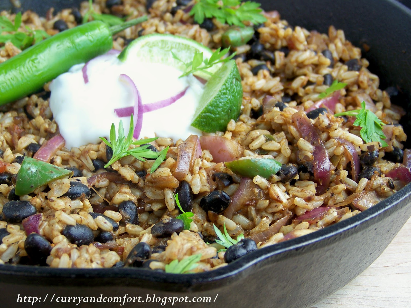 Brown Rice And Black Beans
 Kitchen Simmer Black Beans and Brown Rice