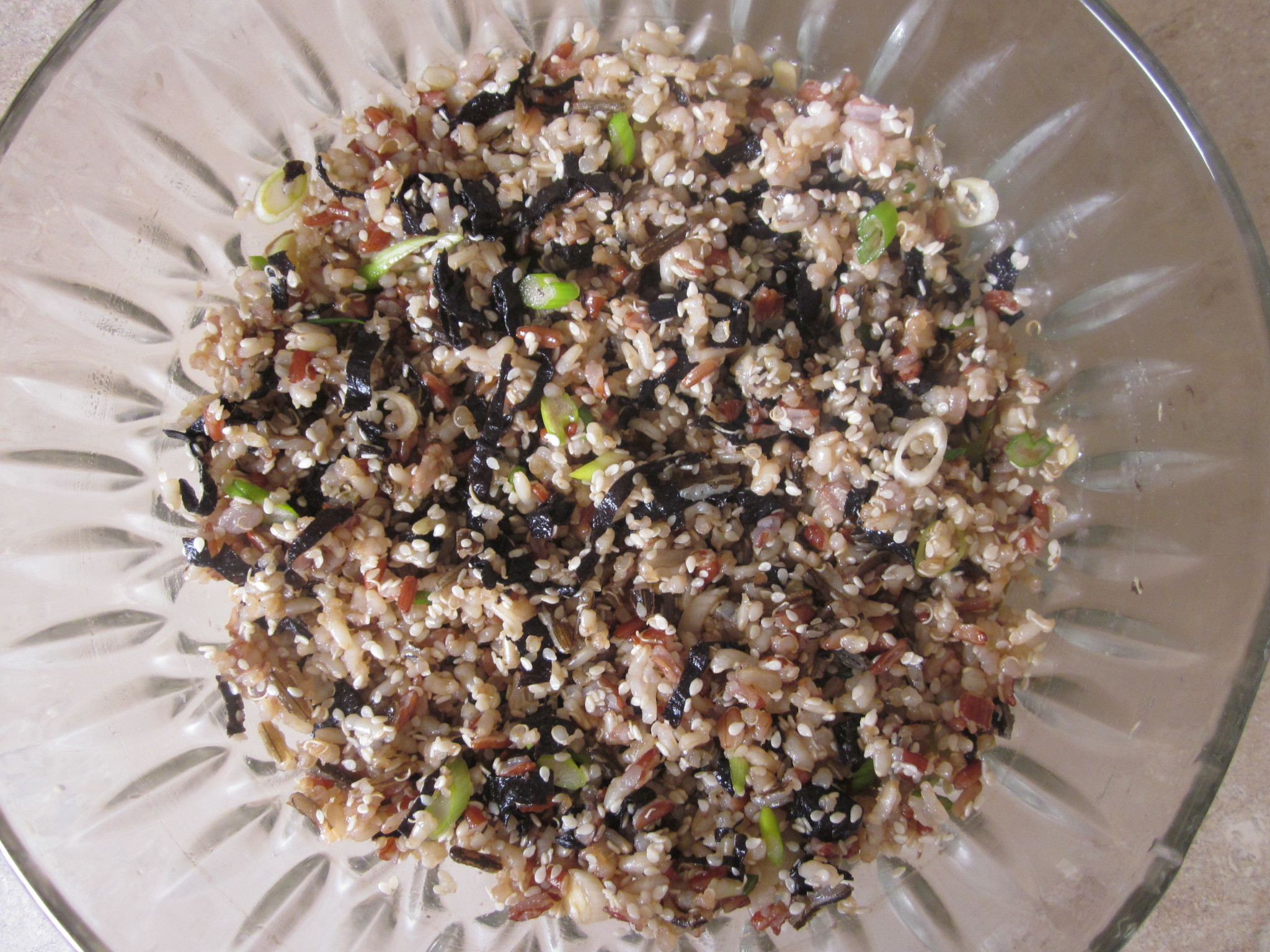 Brown Rice And Quinoa
 Brown Rice and Quinoa with Nori and Sesame RecipeRobins Key