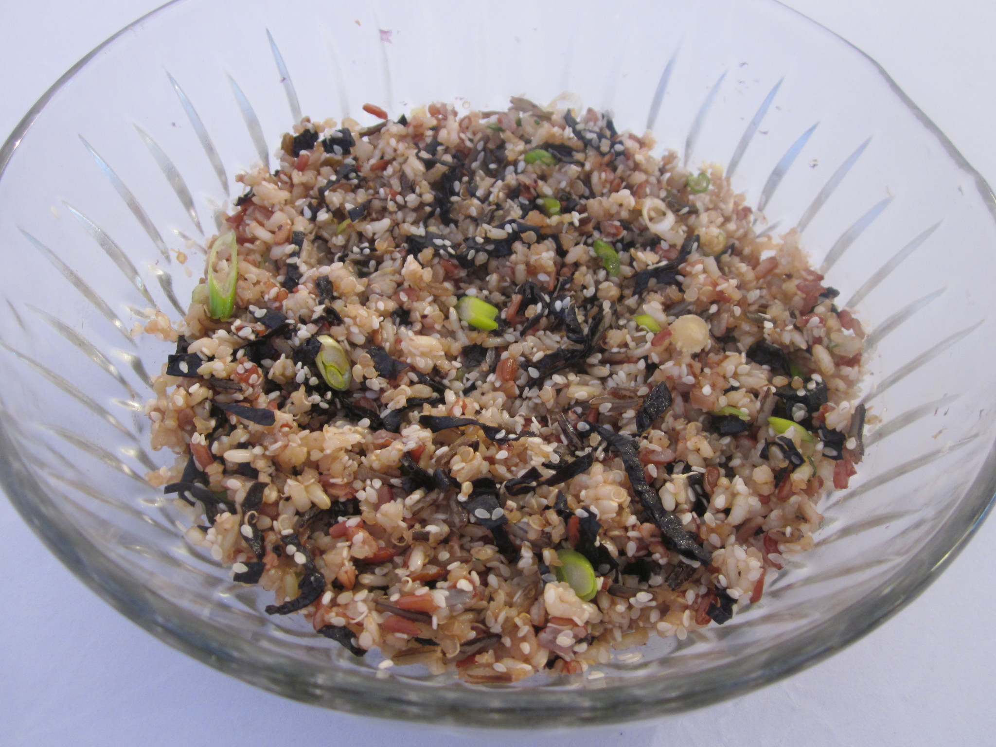 Brown Rice And Quinoa
 Brown Rice and Quinoa with Nori and Sesame RecipeRobins Key