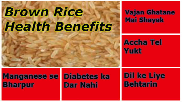 Brown Rice Health Benefits
 Brown Rice Health Benefits Chawal Ke Lajawaab Fayde