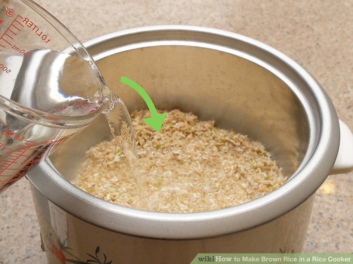 Brown Rice In Rice Cooker
 How to Make Brown Rice in a Rice Cooker 11 Steps with