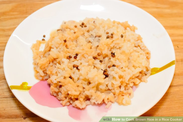 Brown Rice In Rice Cooker
 3 Ways to Cook Brown Rice in a Rice Cooker wikiHow