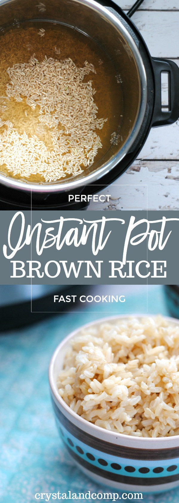 Brown Rice In The Instant Pot
 How to Make Brown Rice in the Instant Pot