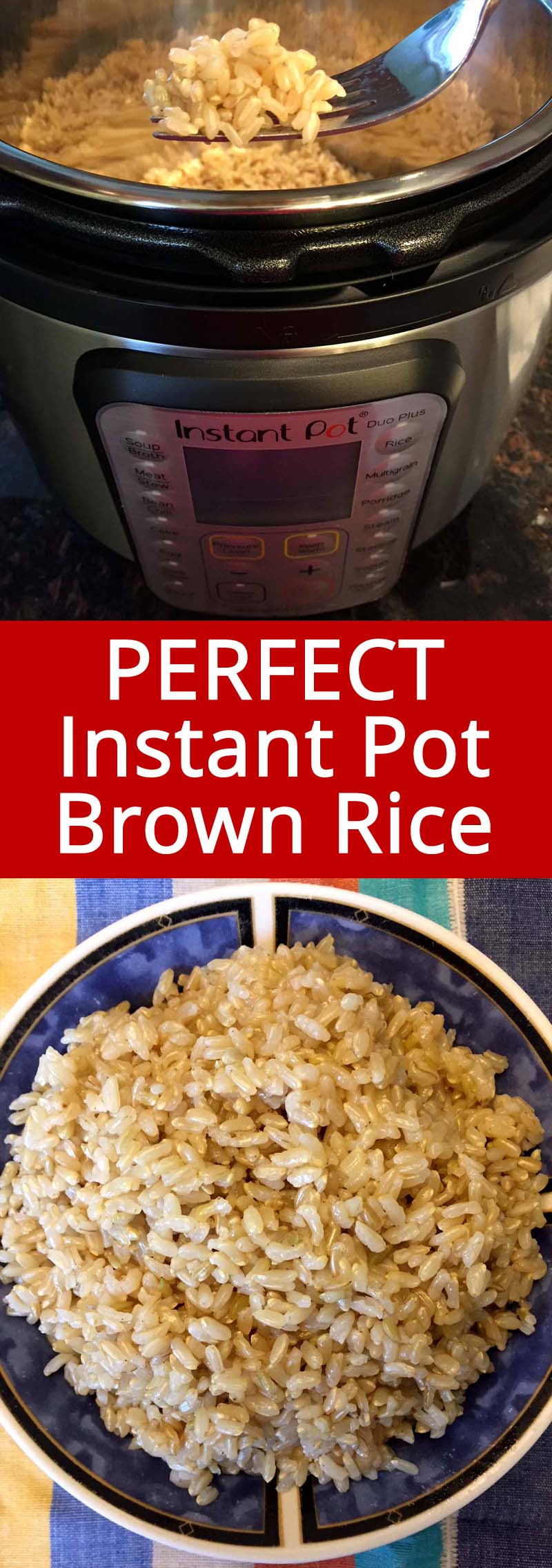 Brown Rice In The Instant Pot
 Instant Pot Brown Rice – How To Cook Brown Rice In A