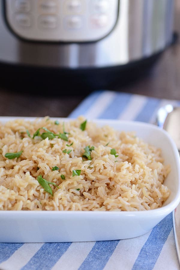 Brown Rice In The Instant Pot
 Instant Pot Brown Rice Recipe