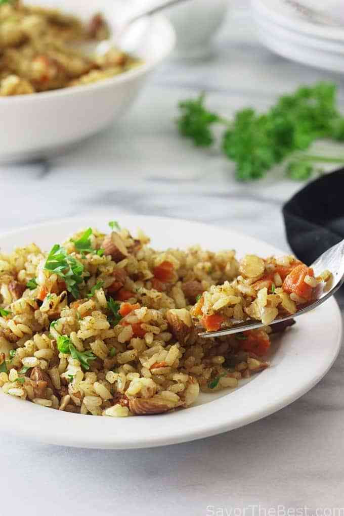 Brown Rice Pilaf Recipe
 Sprouted Brown Rice Pilaf Savor the Best