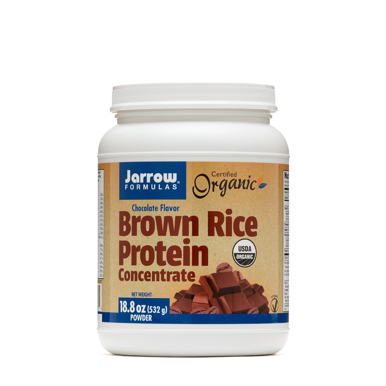 Brown Rice Protein
 Brown Rice Protein Chocolate By Jarrow 1 2 Pounds