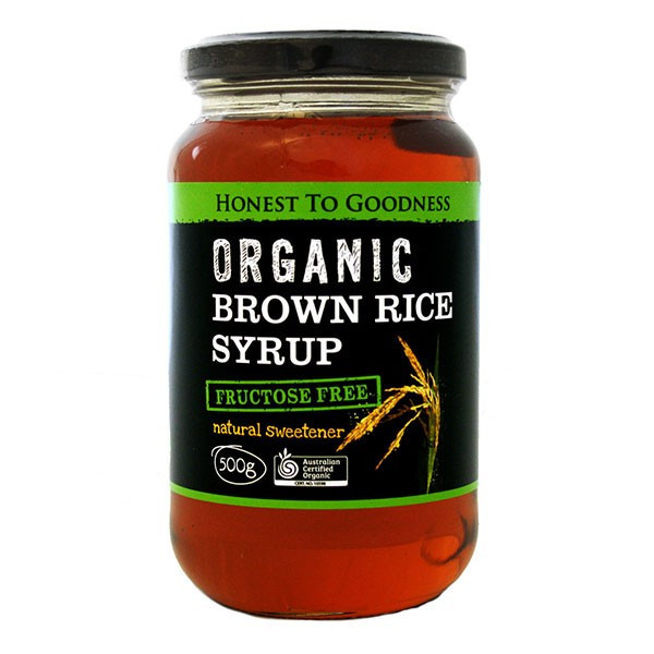Brown Rice Syrup
 Organic Brown Rice Syrup 500g