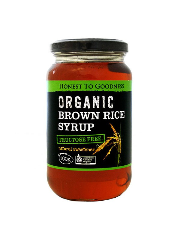 Brown Rice Syrup Substitute
 Organic Brown Rice Syrup 500g
