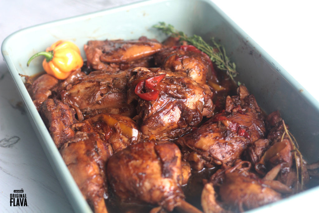 Brown Stew Chicken
 Brown stew chicken