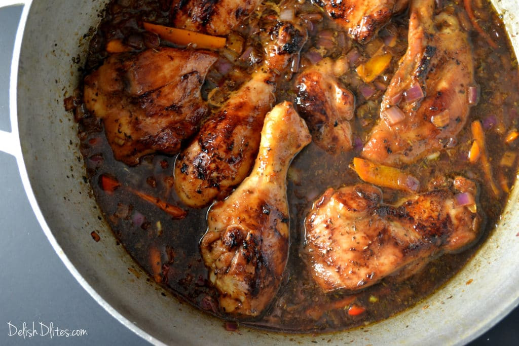 Brown Stew Chicken
 Jamaican Brown Stew Chicken