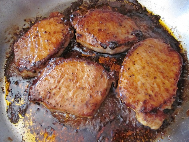 Brown Sugar Glazed Pork Chops
 Mango and Brown Sugar Glazed Pork Chops