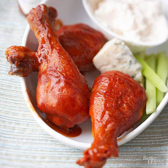 Buffalo Chicken Legs
 Buffalo Chicken Drumsticks with Blue Cheese