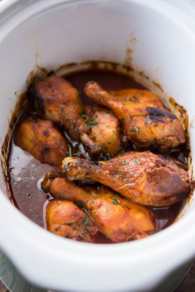 Buffalo Chicken Legs
 Slow Cooker Buffalo Chicken Drumsticks with Blue Cheese