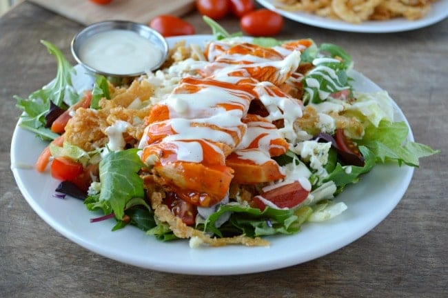 Buffalo Chicken Salad
 Big Bad Buffalo Chicken Salad Sugar Dish Me