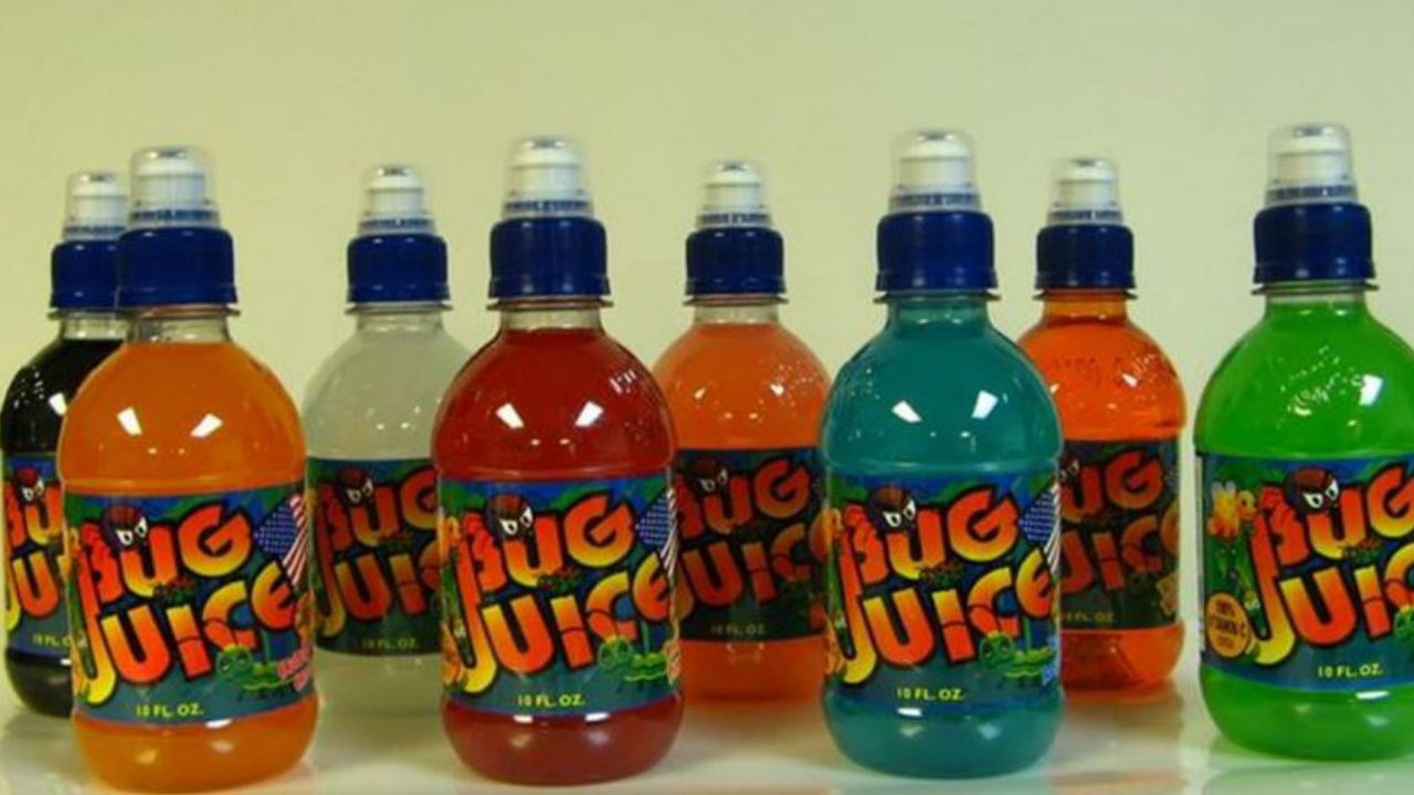Bug Juice Drink
 Bug Juice children s drink recalled