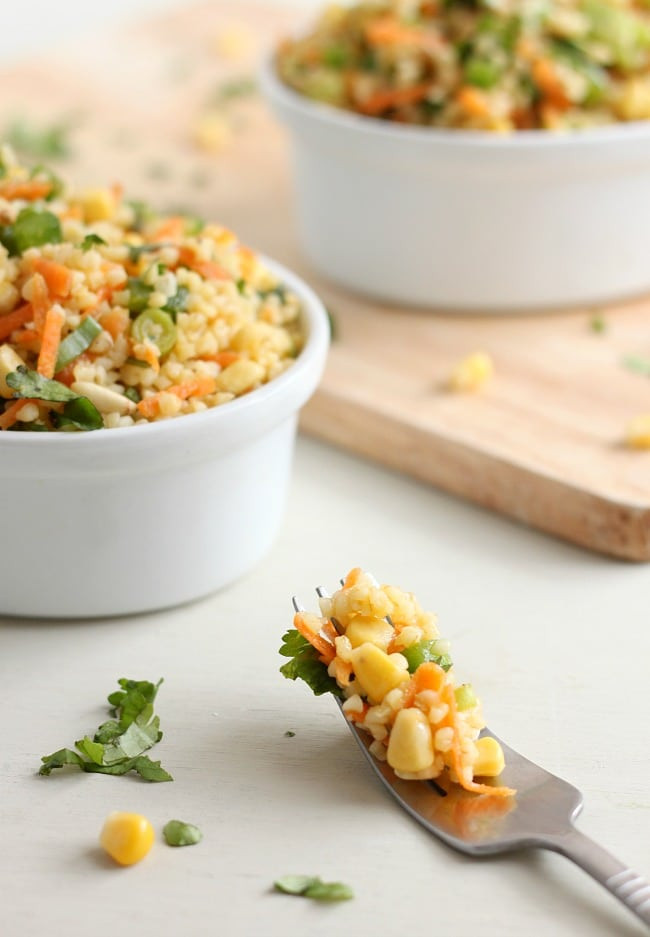 Bulgur Wheat Salads
 Curried bulgur wheat salad Amuse Your Bouche