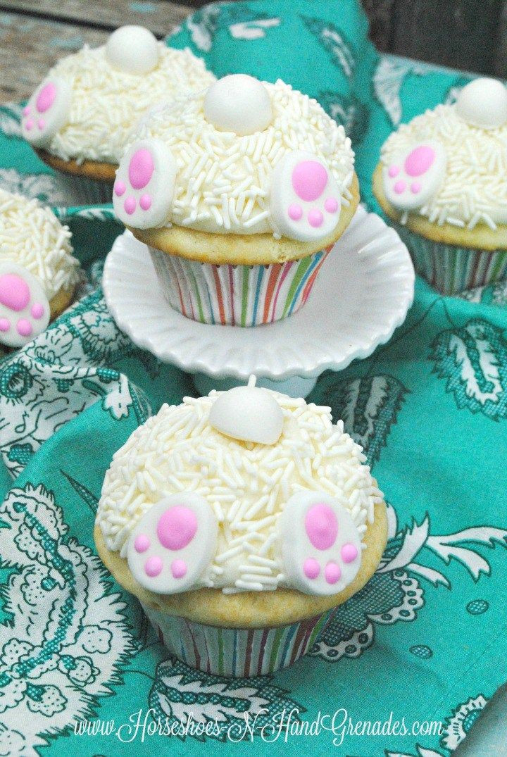 Bunny Butt Cupcakes
 1000 images about All About Easter on Pinterest