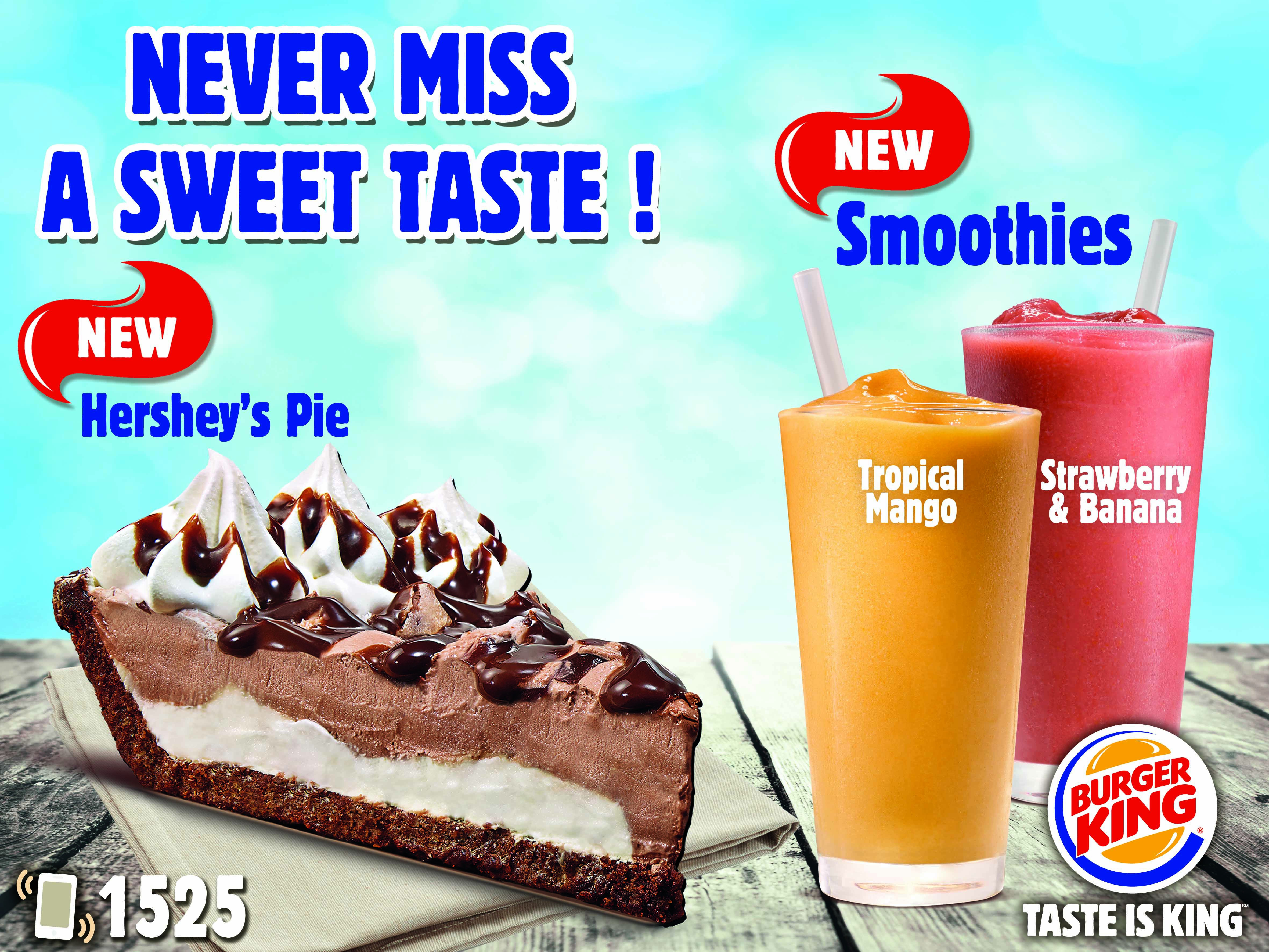 Burger King Desserts
 Burger King in Lebanon expands dessert menu GMR