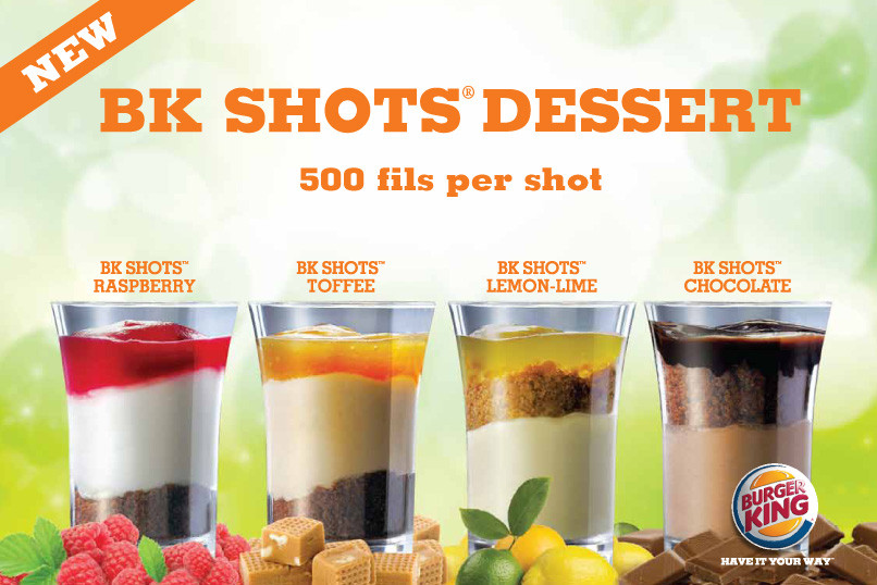 Burger King Desserts
 Kuwait Black Market April 2011