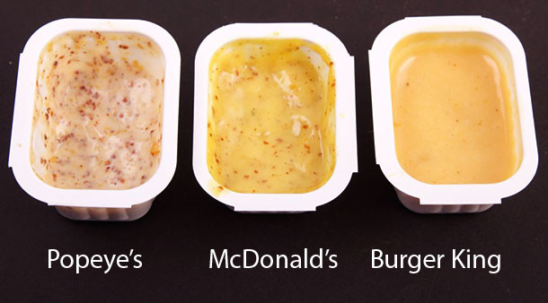 Burger King Dipping Sauces
 Fast Food Chicken Dippin Sauce Showdown Popeye s Vs