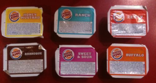 Burger King Dipping Sauces
 GrubGrade