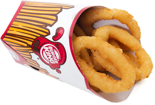 Burger King Onion Ring Sauce
 Fast Food Burger King ion Rings and Chicken Fries