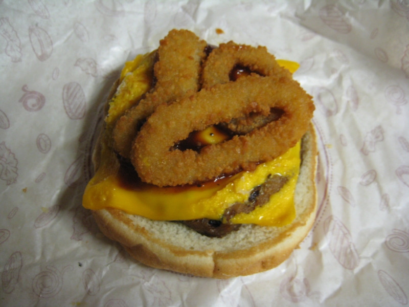 Burger King Onion Ring Sauce
 Review Burger King Rodeo Cheeseburger