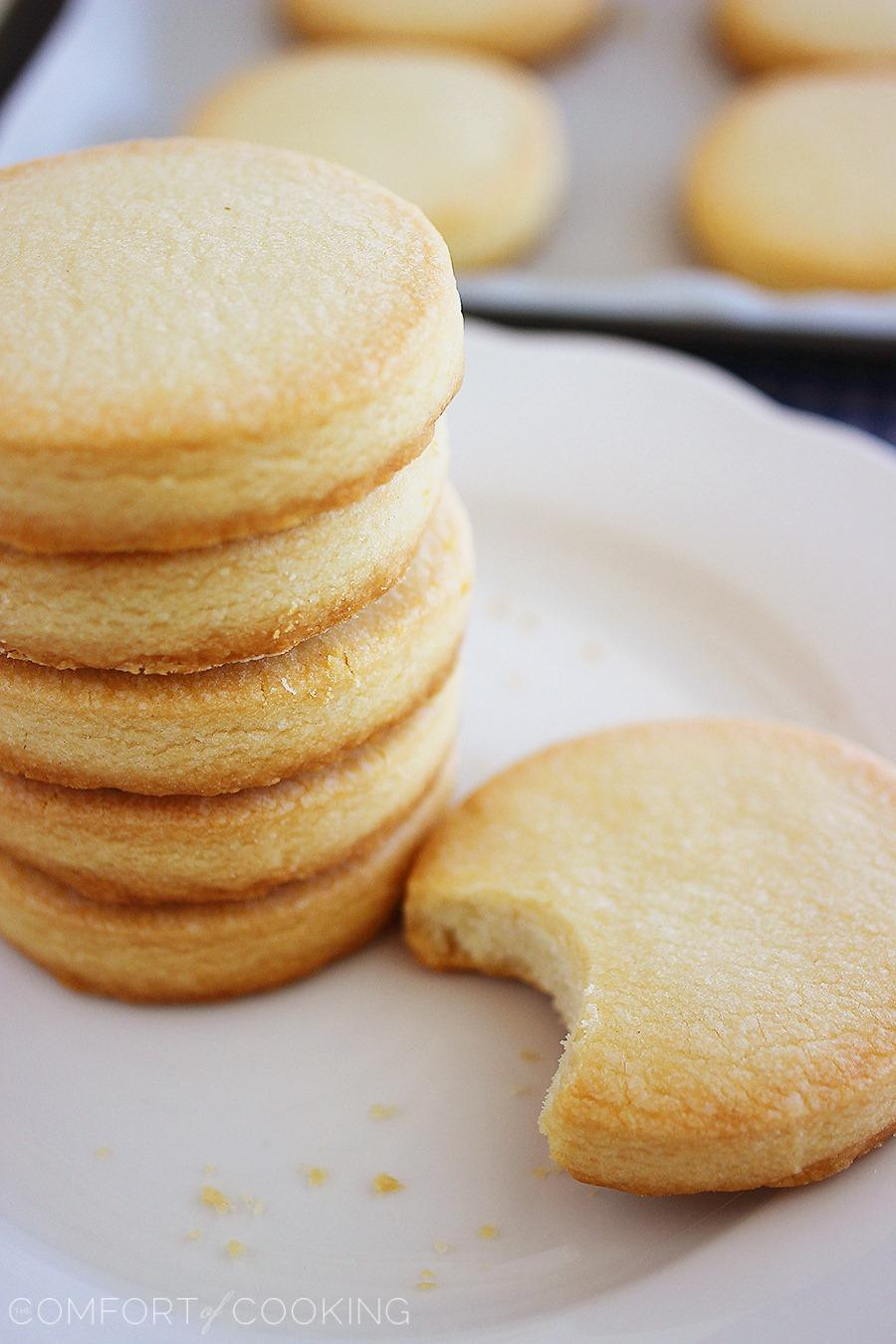 Butter Shortbread Cookies
 3 Ingre nt Shortbread Cookies