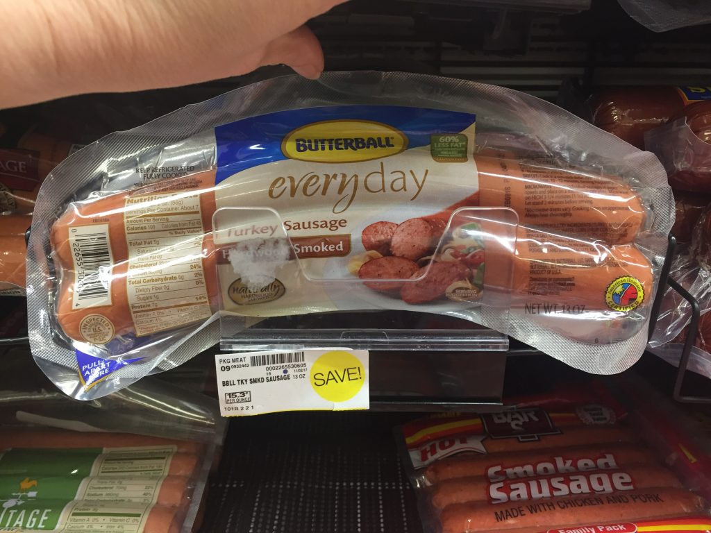 Butterball Turkey Sausage
 Butterball Turkey Sausage just $1 24 Kroger Couponing