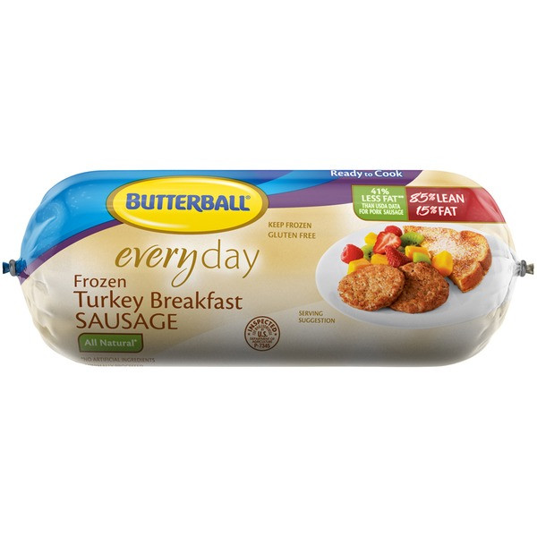 Butterball Turkey Sausage
 Butterball Everyday All Natural Frozen Breakfast Turkey