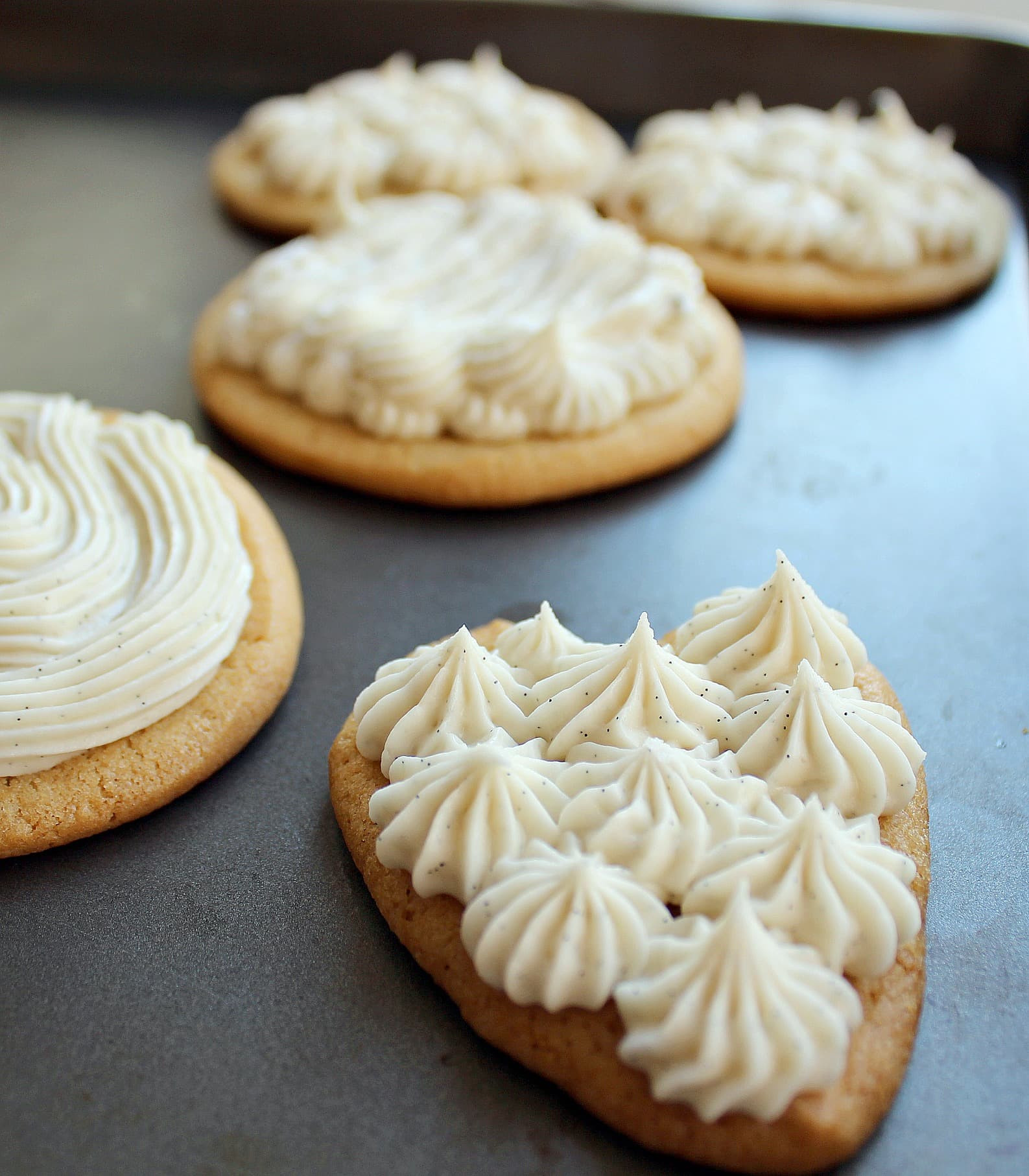 Buttercream Frosting For Cookies
 Very Vanilla Buttercream Frosting Rachel Cooks