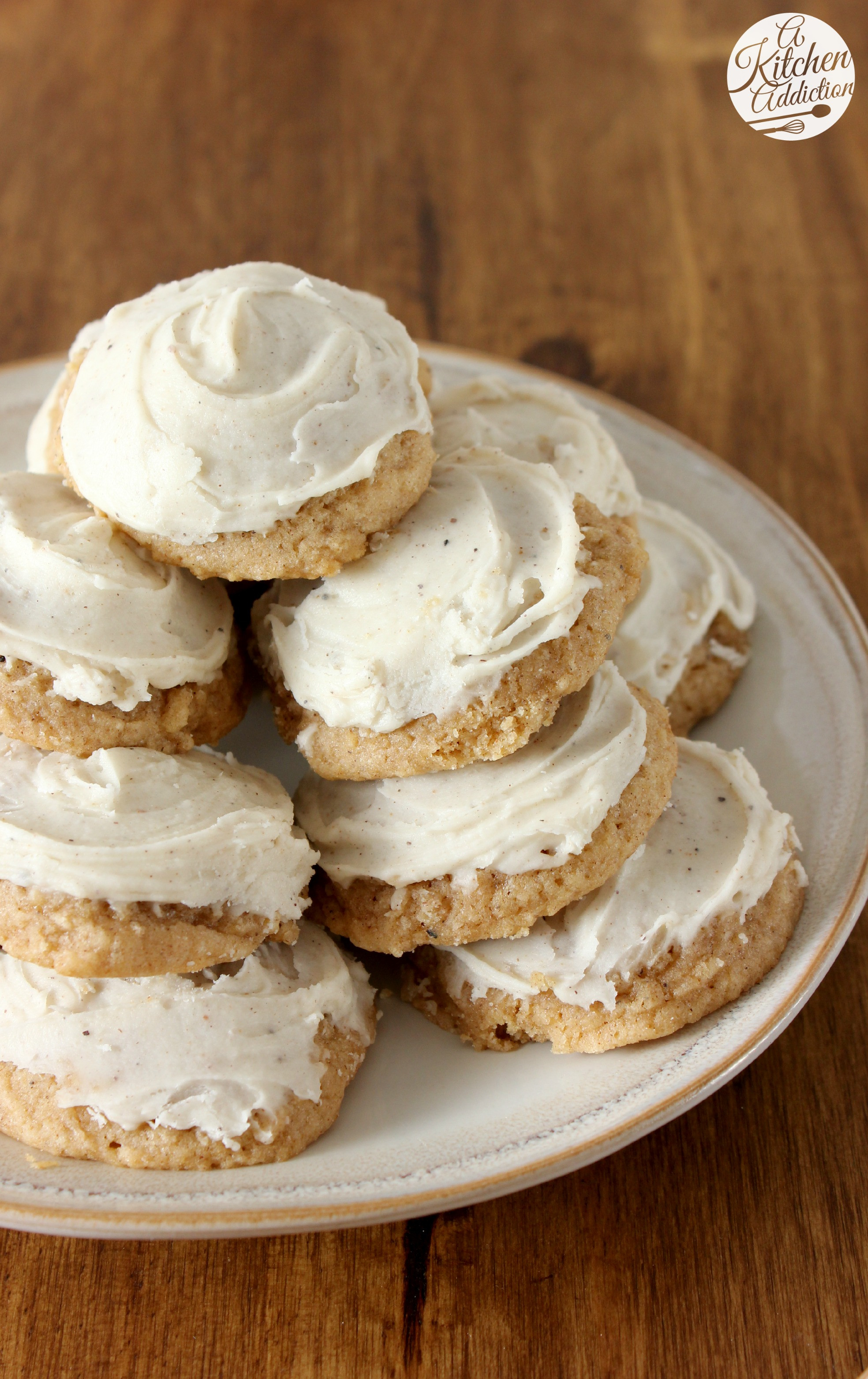 Buttercream Frosting For Cookies
 Eggnog Chai Cookies with Eggnog Buttercream Frosting A