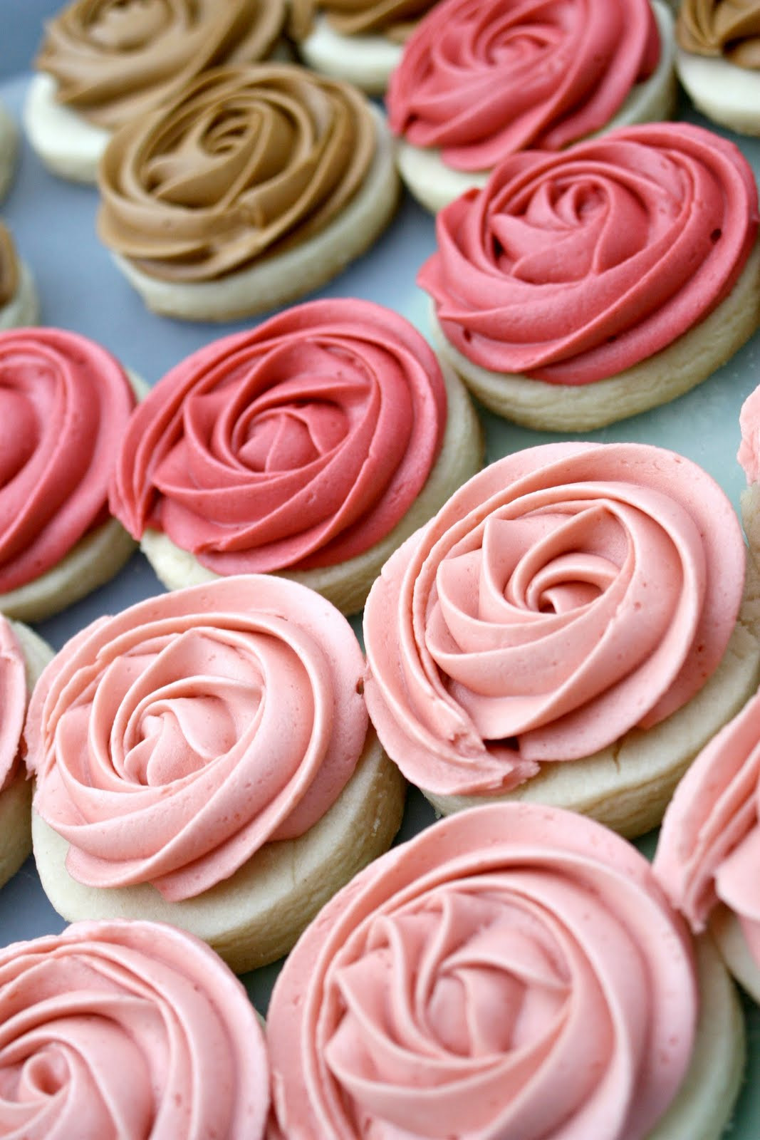 Buttercream Frosting For Cookies
 My Side of the Room Easy Rosette Sugar Cookies