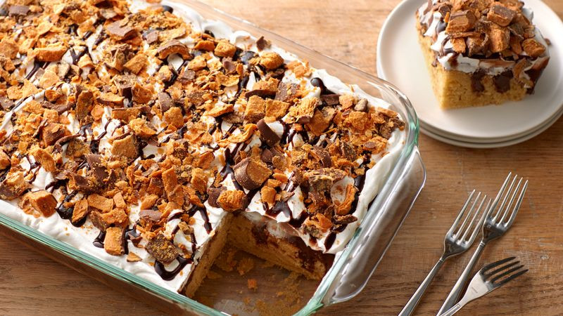 Butterfinger Poke Cake
 Butterfinger™ Poke Cake recipe from Betty Crocker