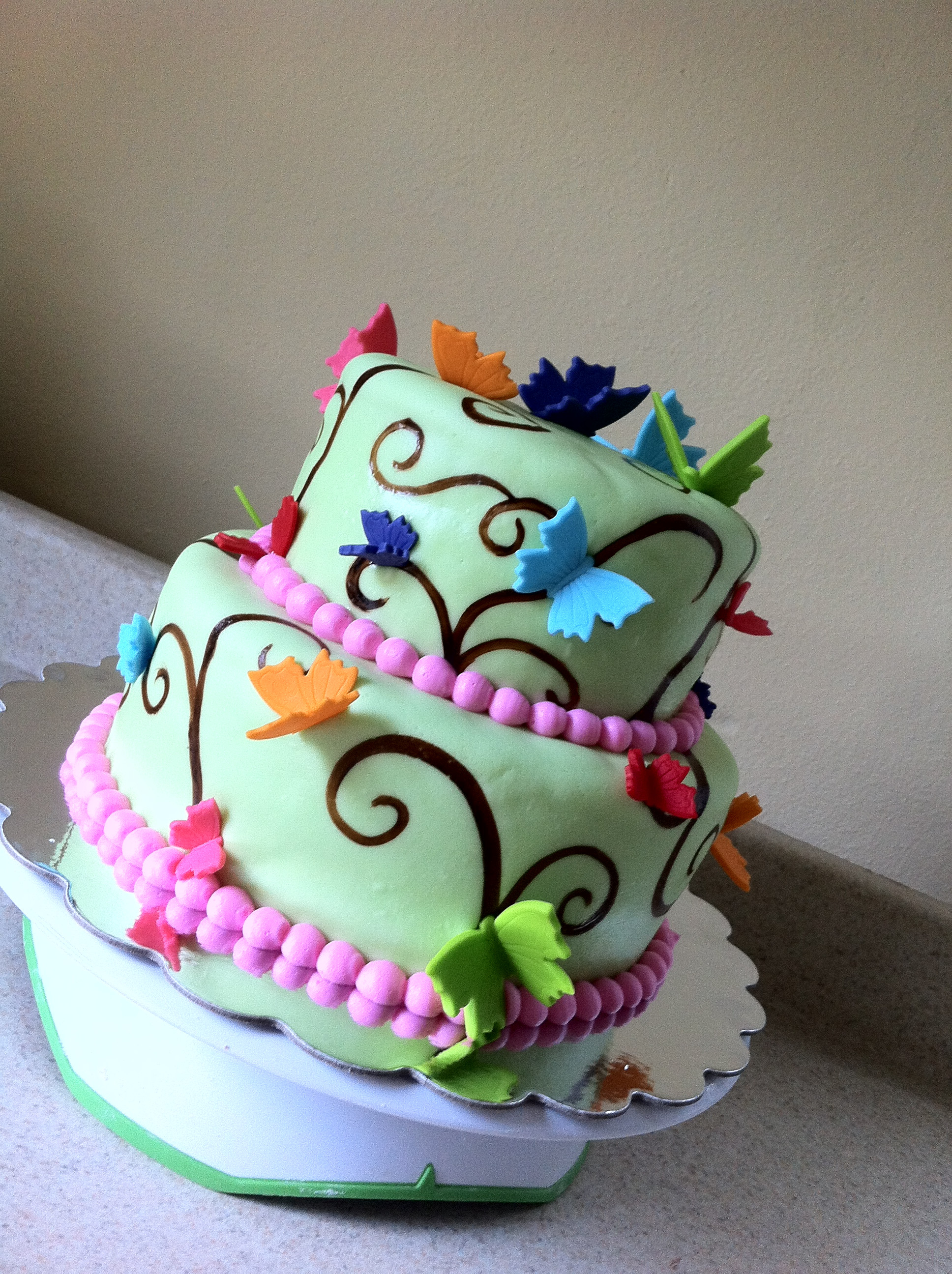 Butterfly Birthday Cake
 Butterfly Cake Recipe — Dishmaps