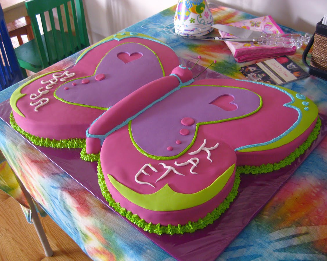 Butterfly Birthday Cake
 Butterfly Cakes – Decoration Ideas