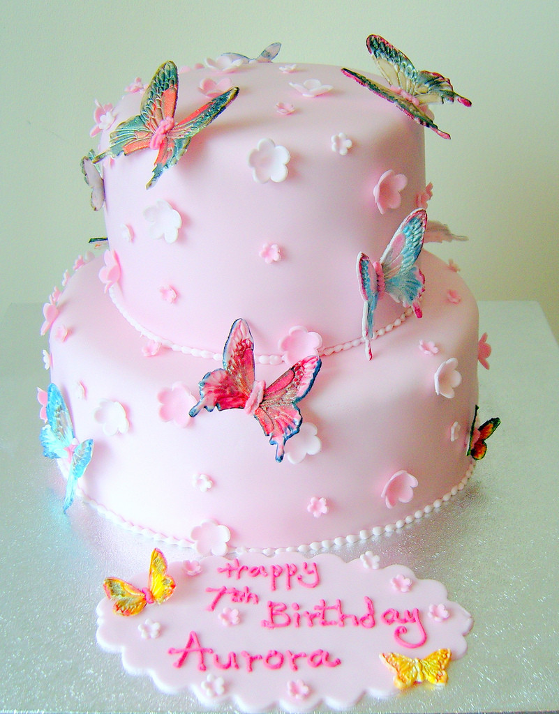 Butterfly Birthday Cake
 Butterfly cake 1 a photo on Flickriver