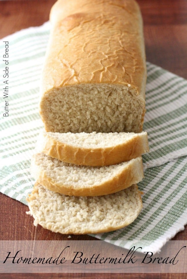 Buttermilk Bread Recipe
 HOMEMADE BUTTERMILK BREAD Butter with a Side of Bread