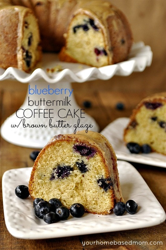 Buttermilk Coffee Cake
 Blueberry Buttermilk Coffee Cake with Brown Butter Glaze
