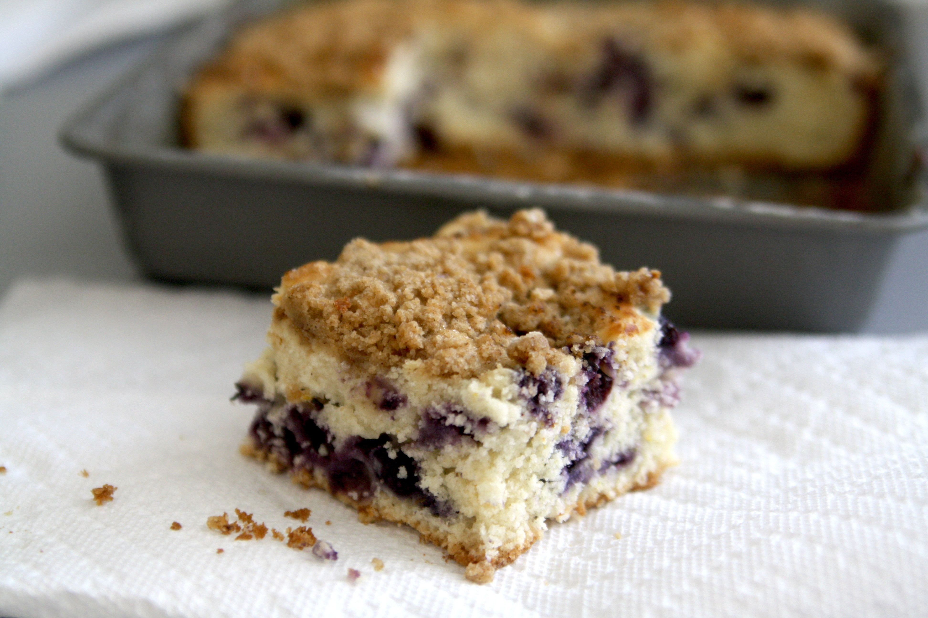 Buttermilk Coffee Cake
 Blueberry Buttermilk Coffee Cake with Streusel Topping