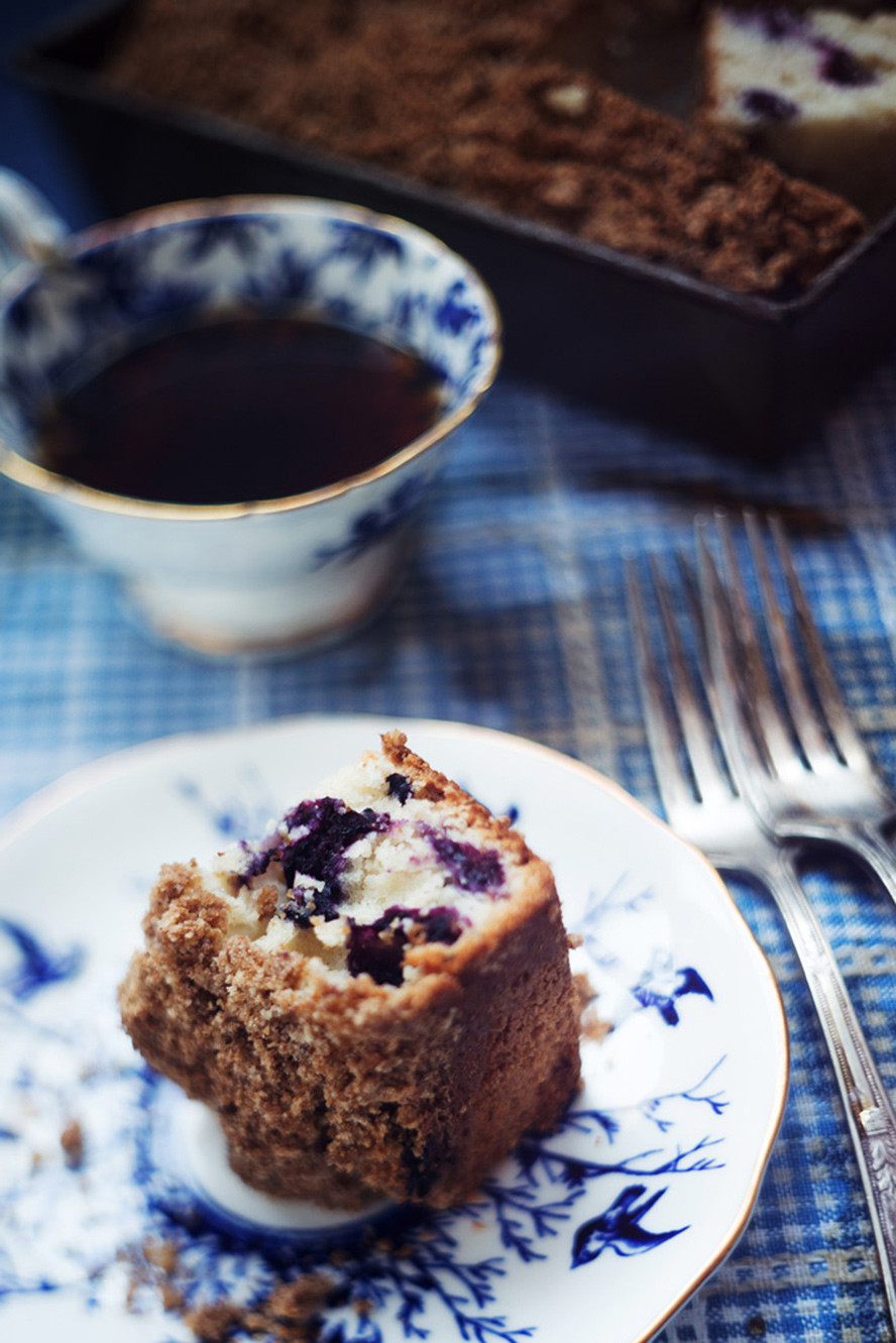 Buttermilk Coffee Cake
 Blueberry Buttermilk Coffee Cake with Streusel Topping