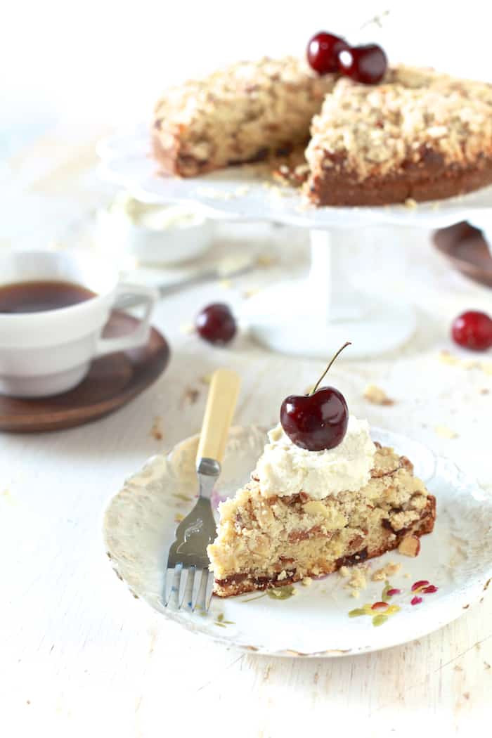 Buttermilk Coffee Cake
 Cherry Almond Buttermilk Coffee Cake The Noshery