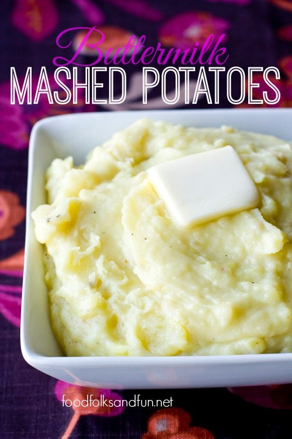 Buttermilk Mashed Potatoes
 Buttermilk Mashed Potatoes EverythingButTheTurkey