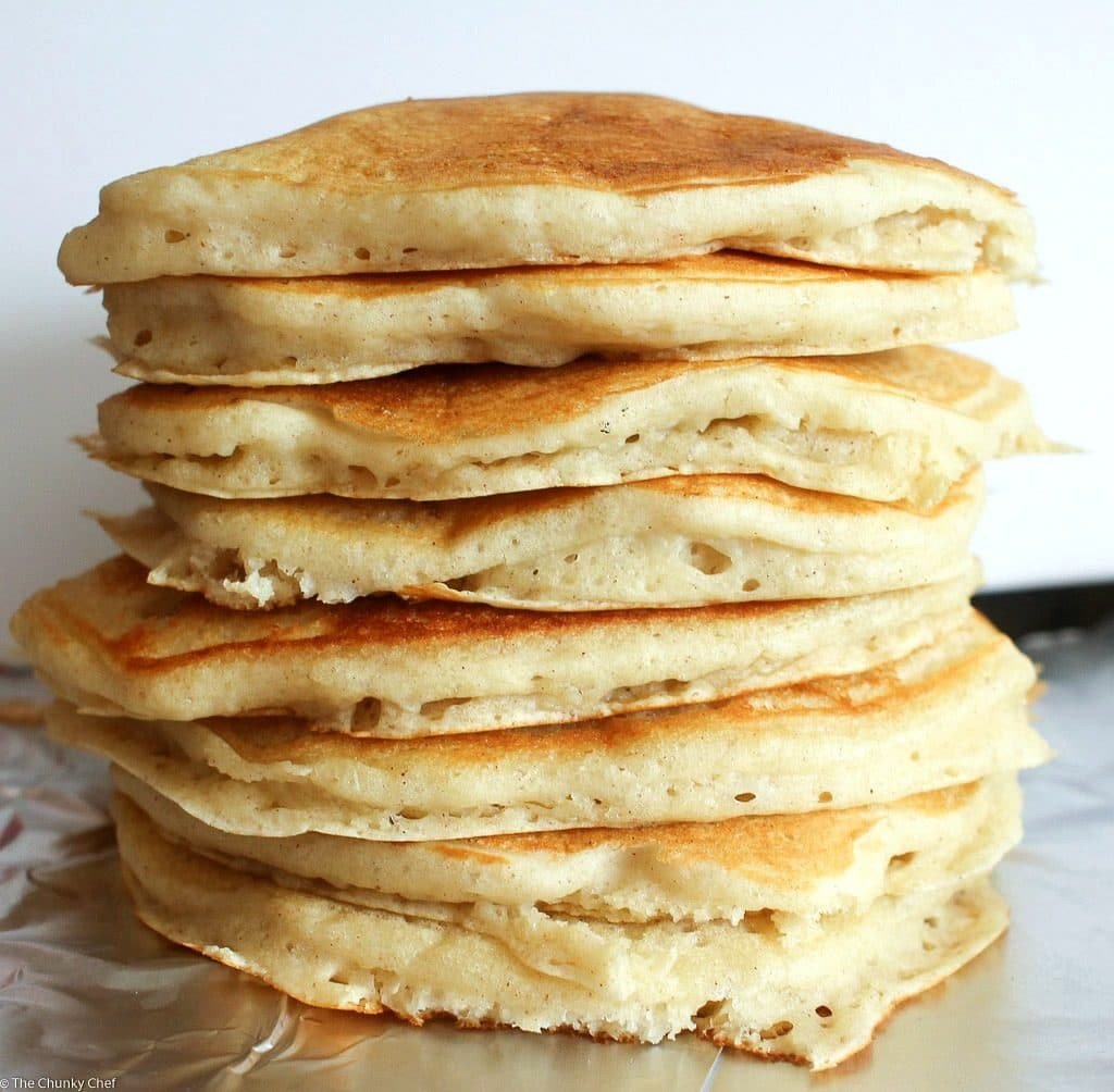 Buttermilk Pancakes From Scratch
 Vanilla Cinnamon Buttermilk Pancakes The Chunky Chef