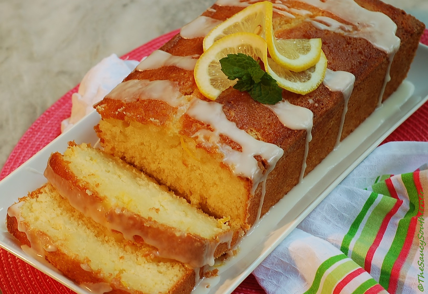 Buttermilk Pound Cake
 Lemon Buttermilk Pound Cake