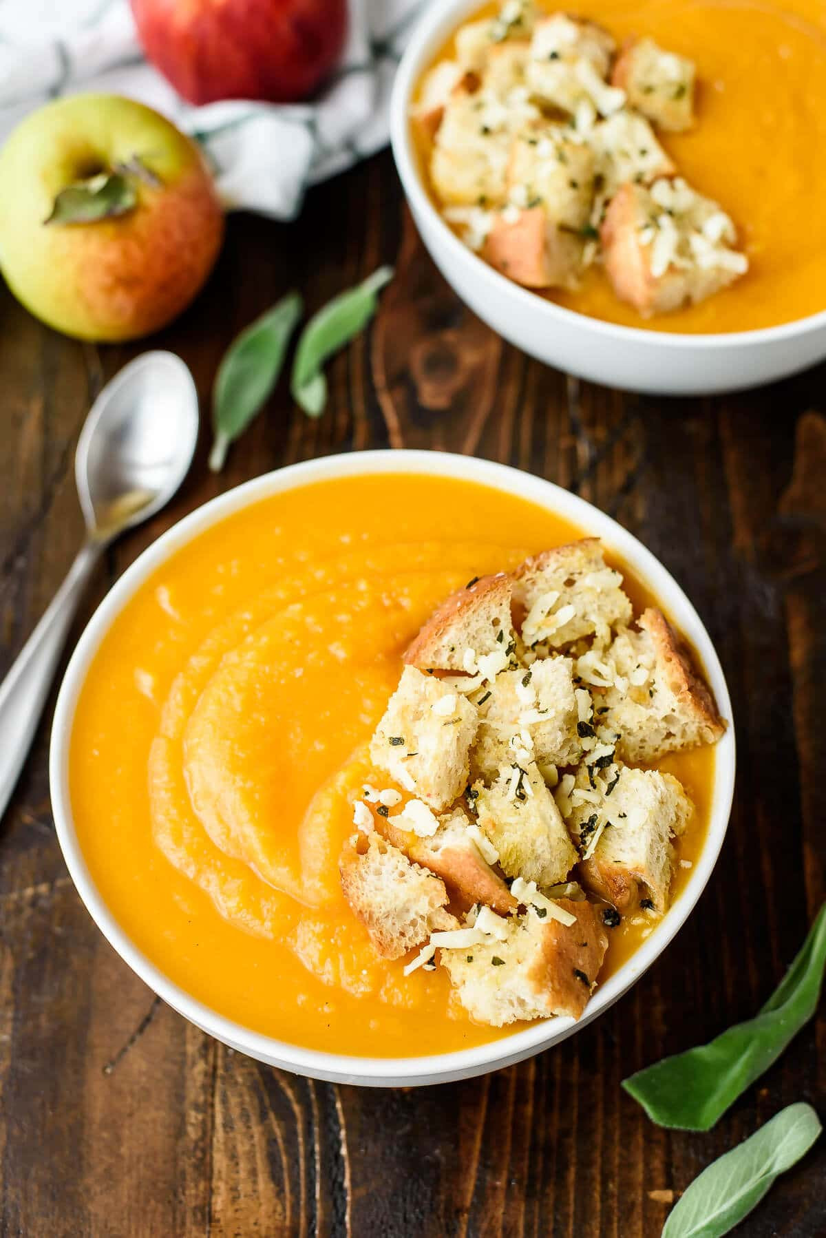 Butternut Squash And Apple Soup
 Butternut Squash Apple Soup