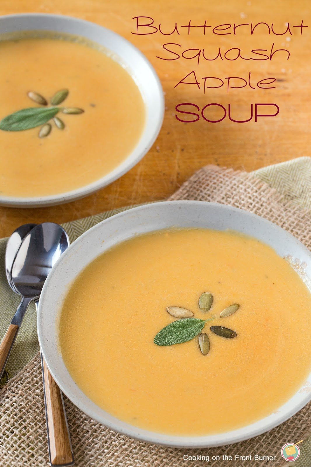 Butternut Squash And Apple Soup
 Butternut Squash and Apple Soup