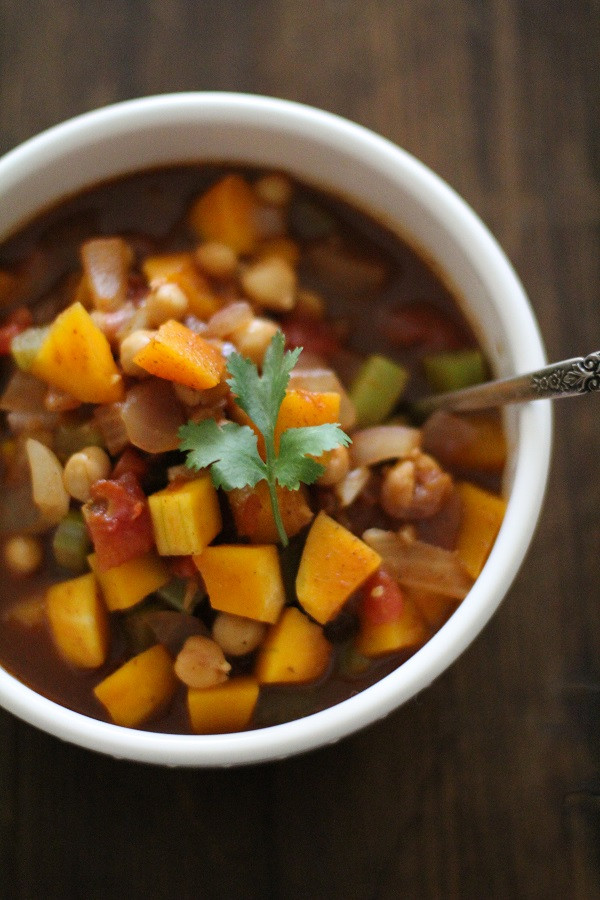 Butternut Squash Chili
 Butternut Squash and Chickpea Chili The Roasted Root